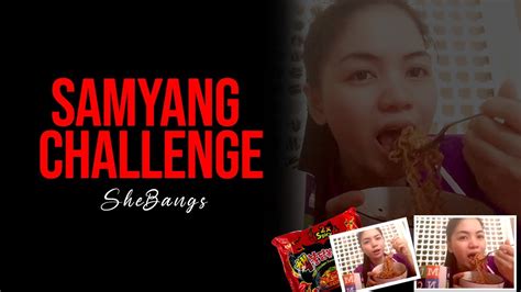 Korean 2x Spicy Fire Noodle Challenge She Bangs YouTube