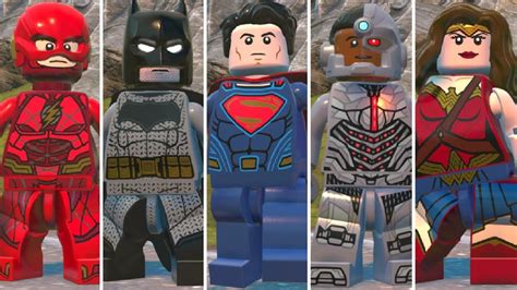 All Dc Movie Character Pack Dlc Characters In Lego Dc Super Villains