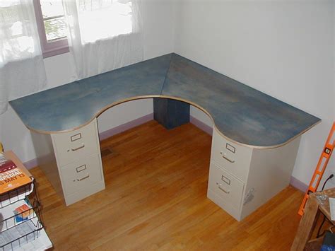 I do not suffer a permanent studio and single often usance our kitchen set back as a temporary work space for my humanities and crafts projects. Wraparound Desk Made From One Sheet of Plywood, 2 Filing ...