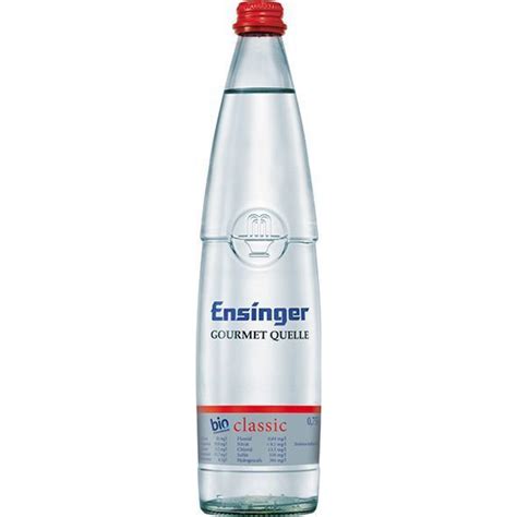 Ensinger Gourmet Mineralwasser Classic 075l