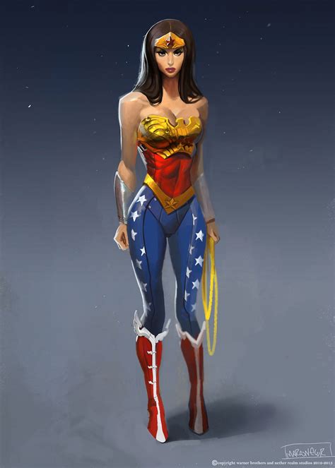 Wonder Woman Art Injustice Gods Among Us Art Gallery