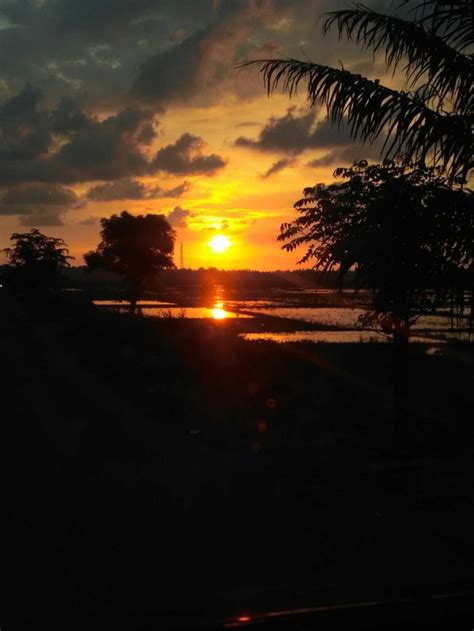 Gambar Pemandangan Langit Senja Gambar Barumu