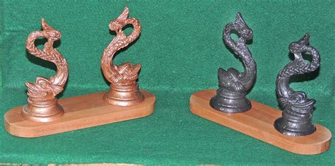 Model Ship Sea Serpent Pedestals Solid Wooden Base Three Colors To
