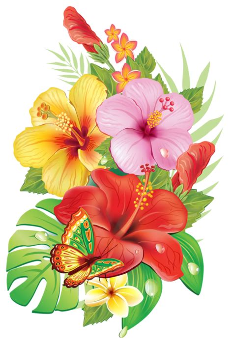 Pin by sue thal on FLOWER ART FABBB | Hawaiian flower drawing, Tropical flower tattoos, Flower ...
