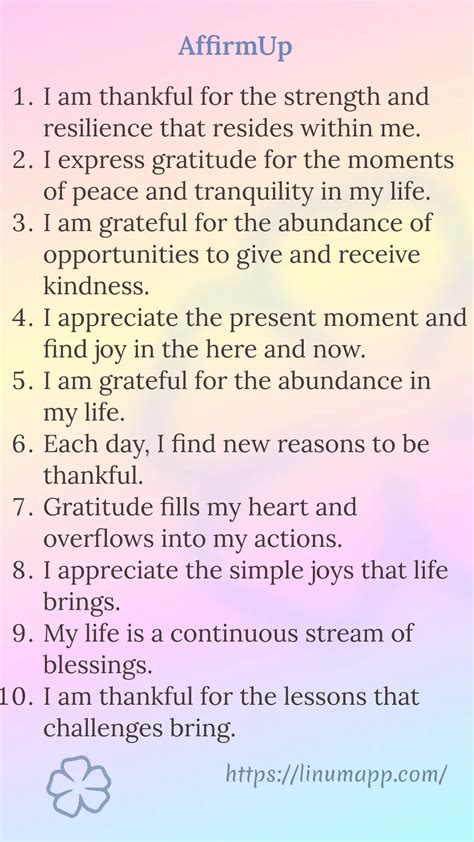 Affirmup Daily Gratitude Affirmations For A Life Of Appreciation