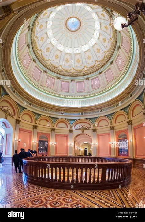 Inside Dome California State Capitol Hi Res Stock Photography And