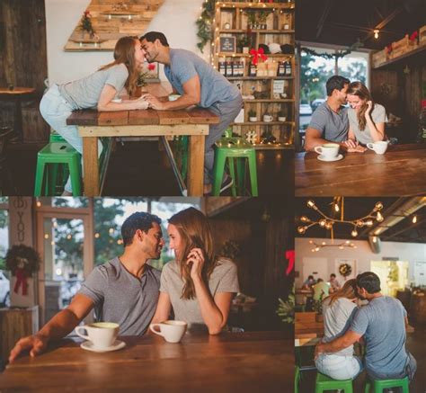 The Seed Boca Raton Coffee Shop Engagement Session Organic Moments Photography Engagement