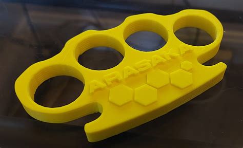 Free Stl File Arasaka Knuckle Dusters 📱・3d Printer Model To Download・cults