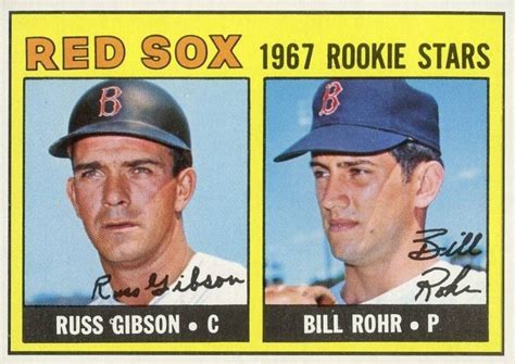 1967 Topps Red Sox Rookies 547 Baseball Vcp Price Guide