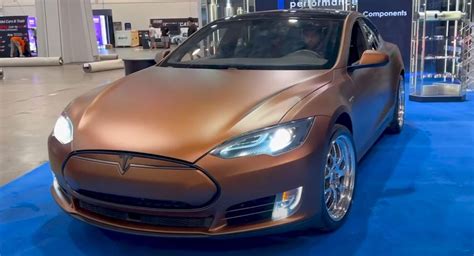Youtuber Monta Un V8 En Tesla Model S Detalles Fotos Y Video