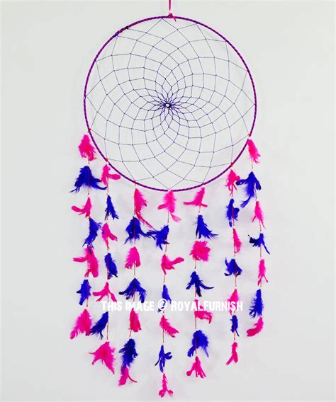 Pink Color Dream Catcher Wall Hanging 16 Inch