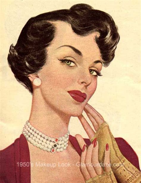 The History Of 1950s Makeup Glamour Daze 1950s Makeup Vintage