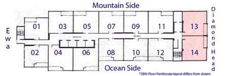Aston Waikiki Beach Tower Floor Plan Floorplansclick