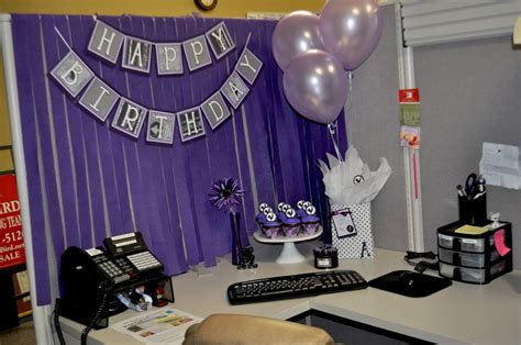 Mrs Roosters Birthday Cubicle Birthday Decorations Office Birthday
