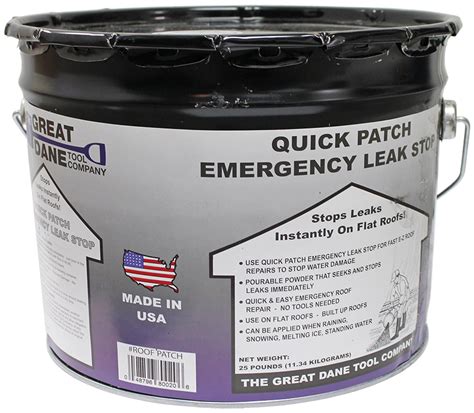 The Brushman 9 1 1 Emergency Roof Patch Roof Patch