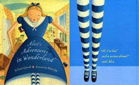 çizgili masallar Alice s Adventures in Wonderland by Alison Jay