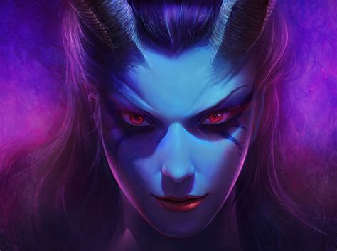 Wallpaper Dota Queen Of Pain Akasha Succubus X Wallpaperup Hd