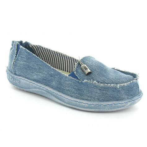 Find your perfect pair of shoes from hey dude! Hey Dude Lady Womens Canvas Slip-on Shoes - Jeans Blue ...