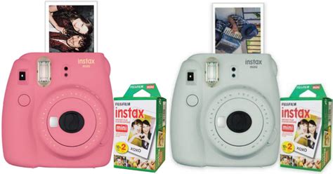 Fujifilm Mint Green Instax Mini 9 Instant Camera Bundle Just 79 99 Shipped Regularly 110