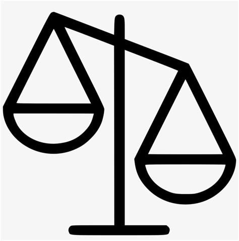 Scale Justice Law Attorney Scales Of Justice Icon Png Free