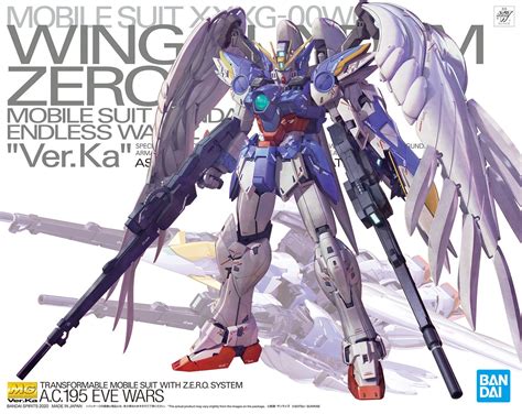 Gd93 Gundam Decal Gunpla Mg Master Grade Wing Gundam Proto Zero Ew 1
