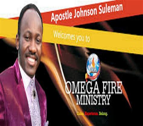 Biography Of Apostle Johnson Suleman Of Omega Fire Ministry