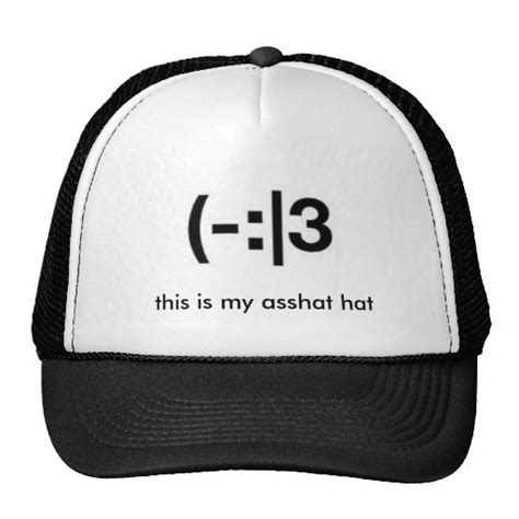 This Is My Asshat Hat Zazzle
