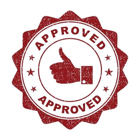 Approved Stamp Round Grunge Approved Sign Sticker Seal, Sign Icons ...