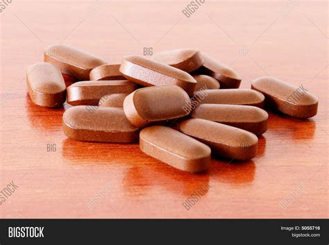 Brown Pills Image And Photo Bigstock