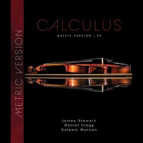 Calculus Metric Edition 9th Edition By James Michael Stewart