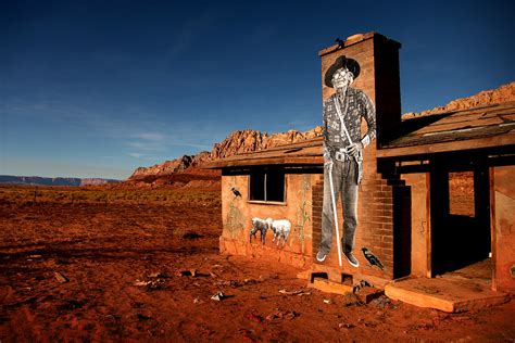 Paste Up South Of Bitter Springs Az Come And Join Us On F Flickr