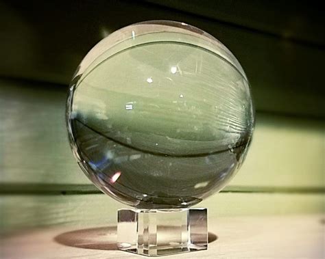 110mm Extra Large Crystal Ball Clear Crystal Fortune Telling Ball 43