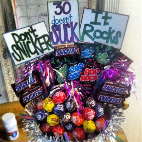 Maybe you would like to learn more about one of these? A candy bouquet I made for my sister in laws 30th birthday ...