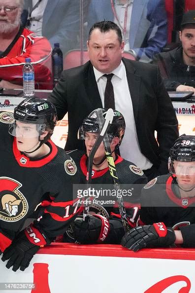 Head Coach Dj Smith Of The Ottawa Senators Looks On From The Bench News Photo Getty Images