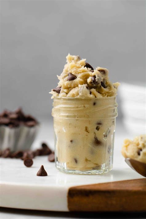 Chocolate Chip Edible Cookie Dough For One 3 Variations Lifestyle Of A Foodie