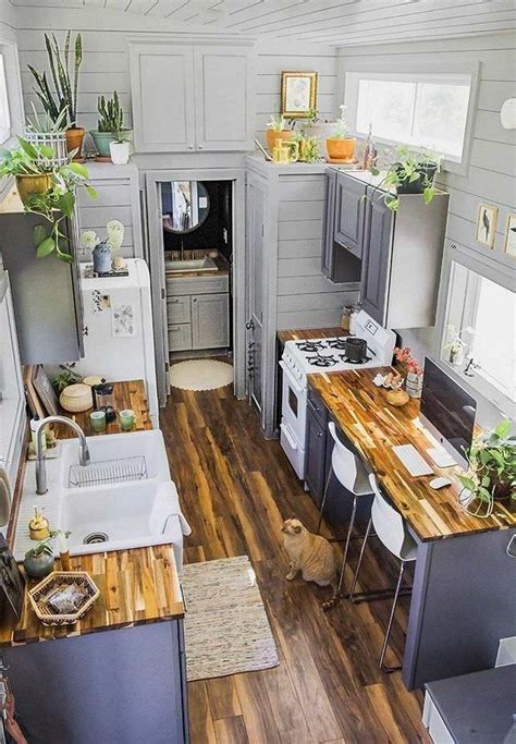 43 Enchanting Kitchen Design Ideas For Small Spaces - HOMISHOME