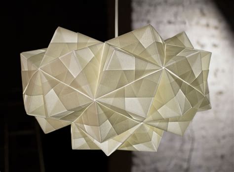 Origami Lighting Sonobe Collection Paper Artist London Foldability