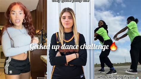 Geeked Up Dance Challenge Tiktok Compilation Youtube