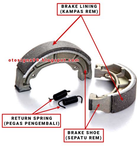Rem Tromol Sepeda Motor Komponen Cara Kerja Dan Jenisnya Otosigna99