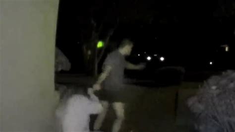Mans Attack On Ex Girlfriend Caught On Neighbors Doorbell Camera In