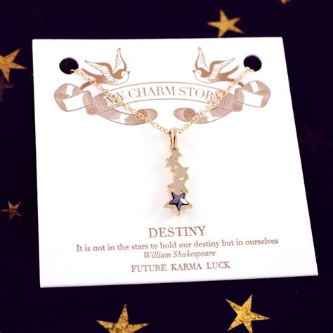 Destiny Star Necklace By Jands Jewellery