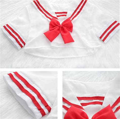 Sexy Cute Sailor Suit Cos Uniform Yc20198 Anibiu