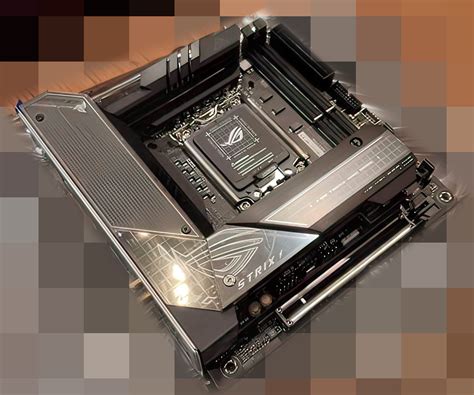 Asus Rog Strix Z I Gaming Wifi Motherboard Packaging Pictured Sff Itx Design For Intel S