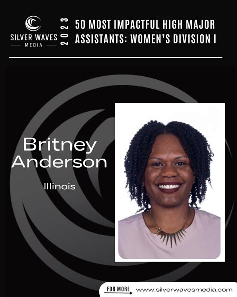 Silver Waves Media On Twitter Congratulations To Britney Anderson Of