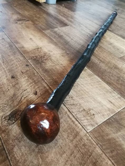 Blackthorn Walking Stick Handmade In Ireland Shillelagh 38 Inch