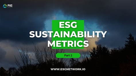 Esg Sustainability Metrics Part 4 By Esg Global Oct 2023 Medium