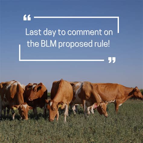 Today Is The Last Day To Comment Onthe Blm Proposed Rule Barn Onair