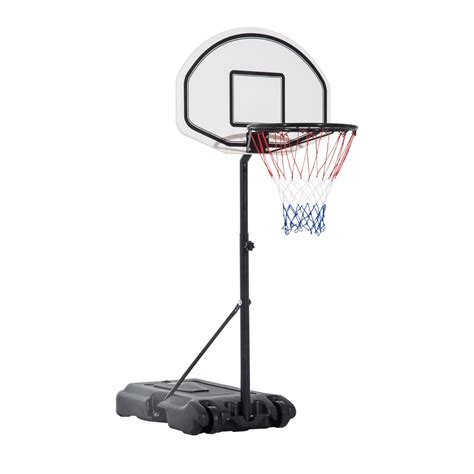 Soozier Aosom Mini Poolside Basketball Hoop System Stand Goal For Kids