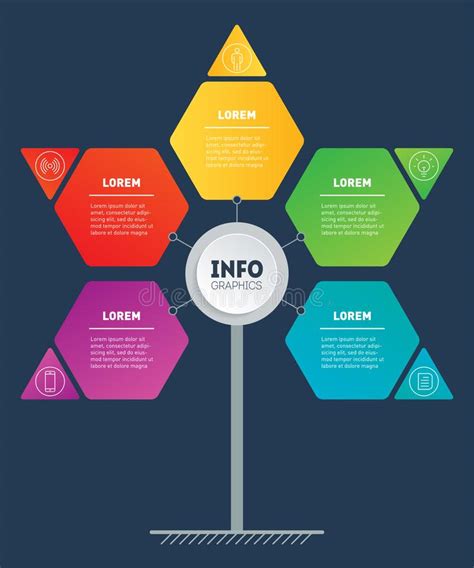 Business Presentation Or Infographics Concept With 5 Options Web