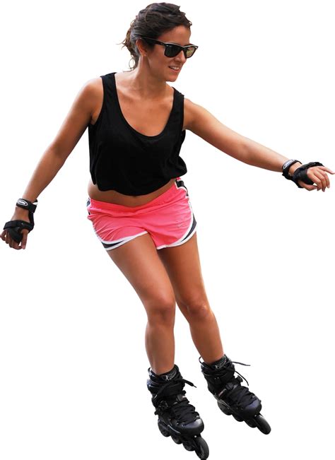 Download On Roller Skates Png Image For Free